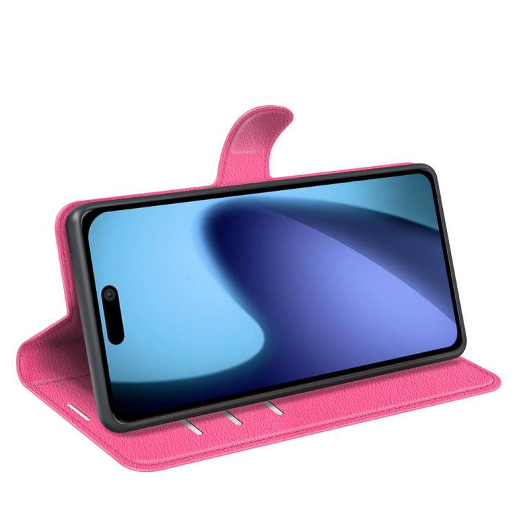 For iPhone Air Litchi Texture Horizontal Flip Leather Phone Case with Holder