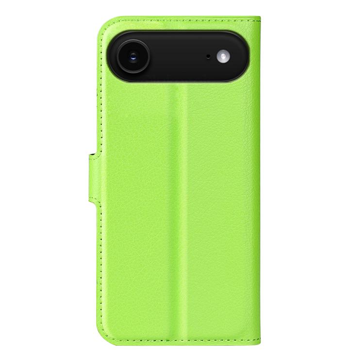 For iPhone Air Litchi Texture Horizontal Flip Leather Phone Case with Holder