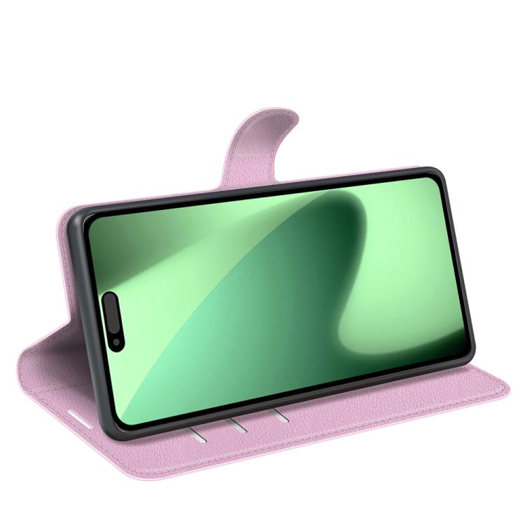 For iPhone 17 Pro Max Litchi Texture Horizontal Flip Leather Phone Case with Holder