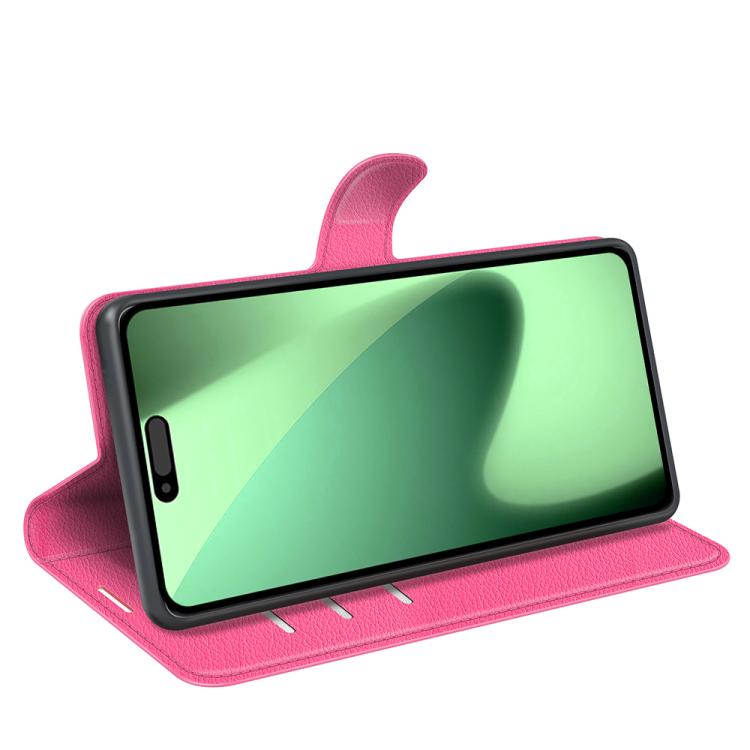 For iPhone 17 Pro Max Litchi Texture Horizontal Flip Leather Phone Case with Holder