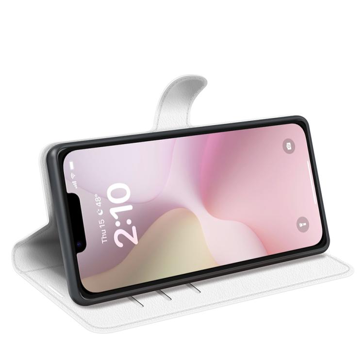 For iPhone 17e / 16e Litchi Texture Horizontal Flip Leather Phone Case with Holder
