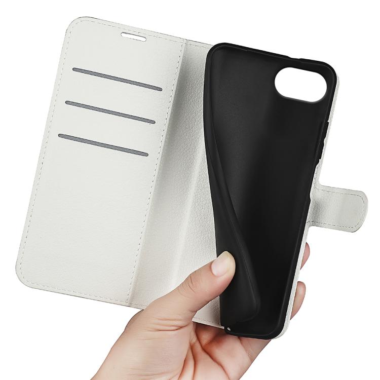 For iPhone 17e / 16e Litchi Texture Horizontal Flip Leather Phone Case with Holder