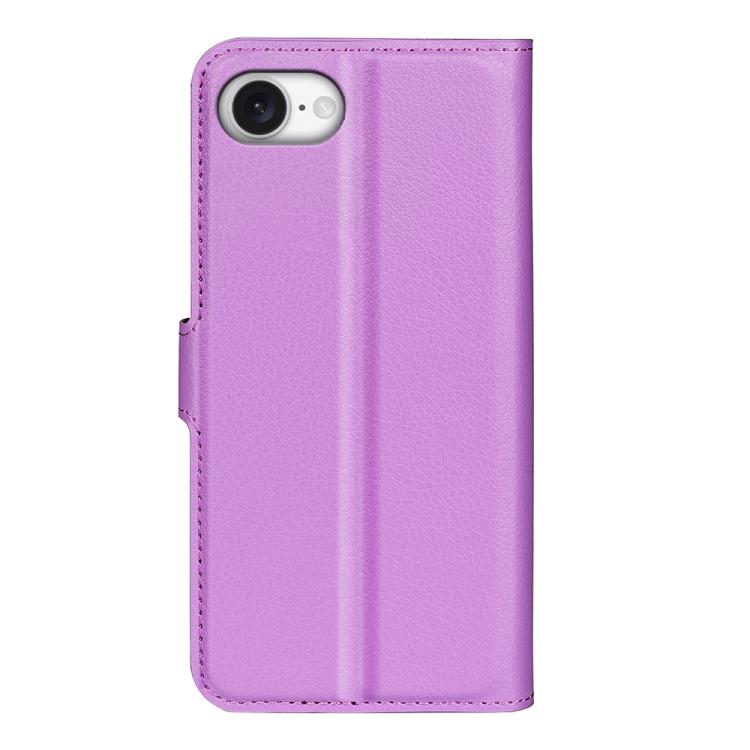 For iPhone 17e / 16e Litchi Texture Horizontal Flip Leather Phone Case with Holder