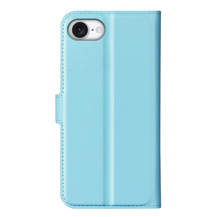 For iPhone 17e / 16e Litchi Texture Horizontal Flip Leather Phone Case with Holder