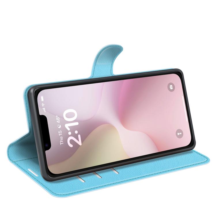 For iPhone 17e / 16e Litchi Texture Horizontal Flip Leather Phone Case with Holder