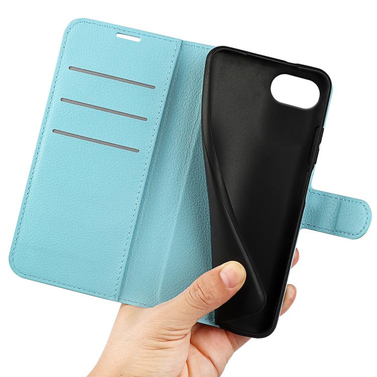 For iPhone 17e / 16e Litchi Texture Horizontal Flip Leather Phone Case with Holder