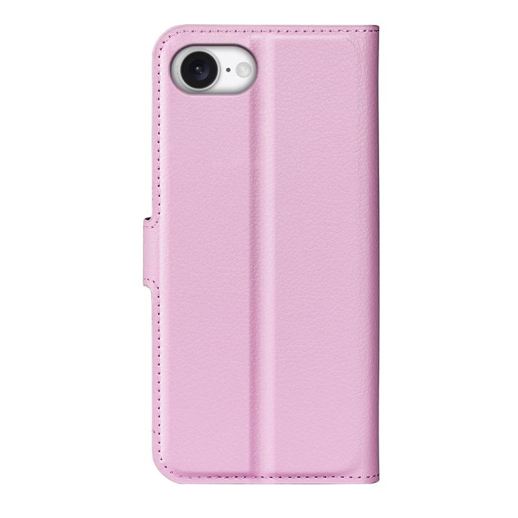 For iPhone 17e / 16e Litchi Texture Horizontal Flip Leather Phone Case with Holder