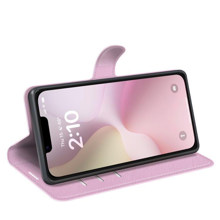 For iPhone 17e / 16e Litchi Texture Horizontal Flip Leather Phone Case with Holder