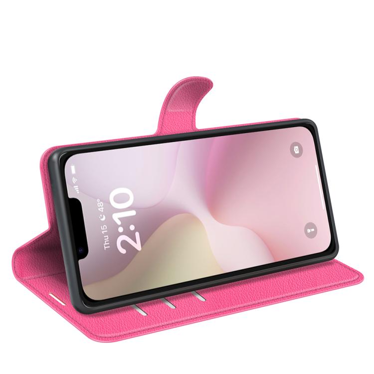 For iPhone 17e / 16e Litchi Texture Horizontal Flip Leather Phone Case with Holder