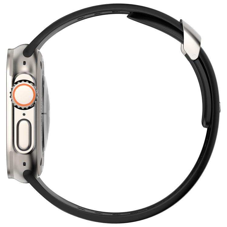 For Apple Watch 46mm / 49mm / 45mm / 44mm Explorer Silicone Watch Band