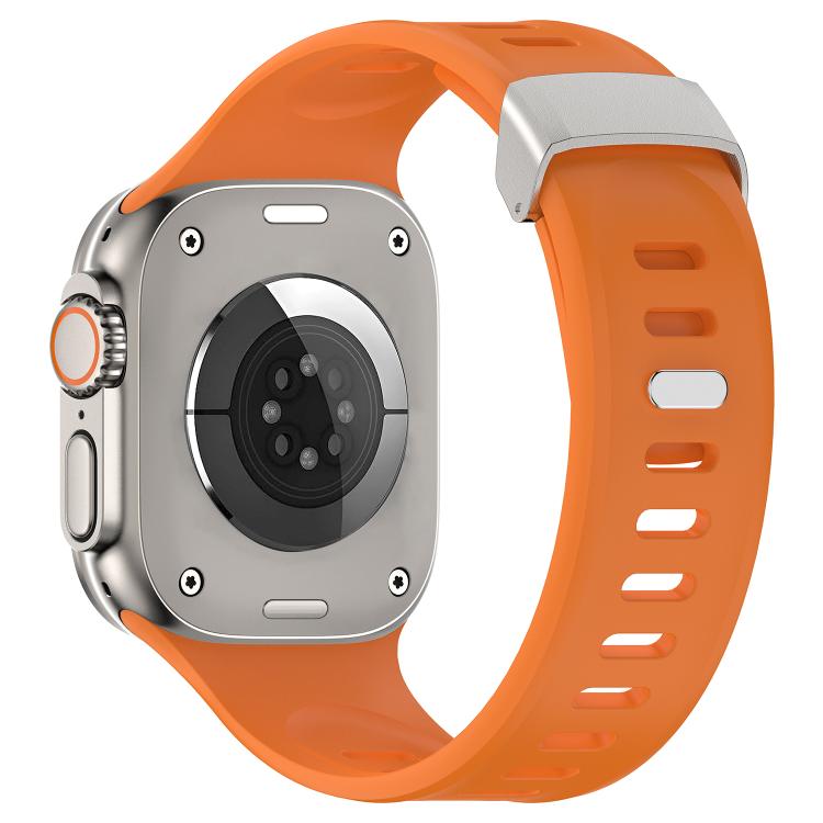 For Apple Watch 46mm / 49mm / 45mm / 44mm Explorer Silicone Watch Band