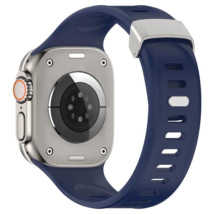 For Apple Watch 46mm / 49mm / 45mm / 44mm Explorer Silicone Watch Band