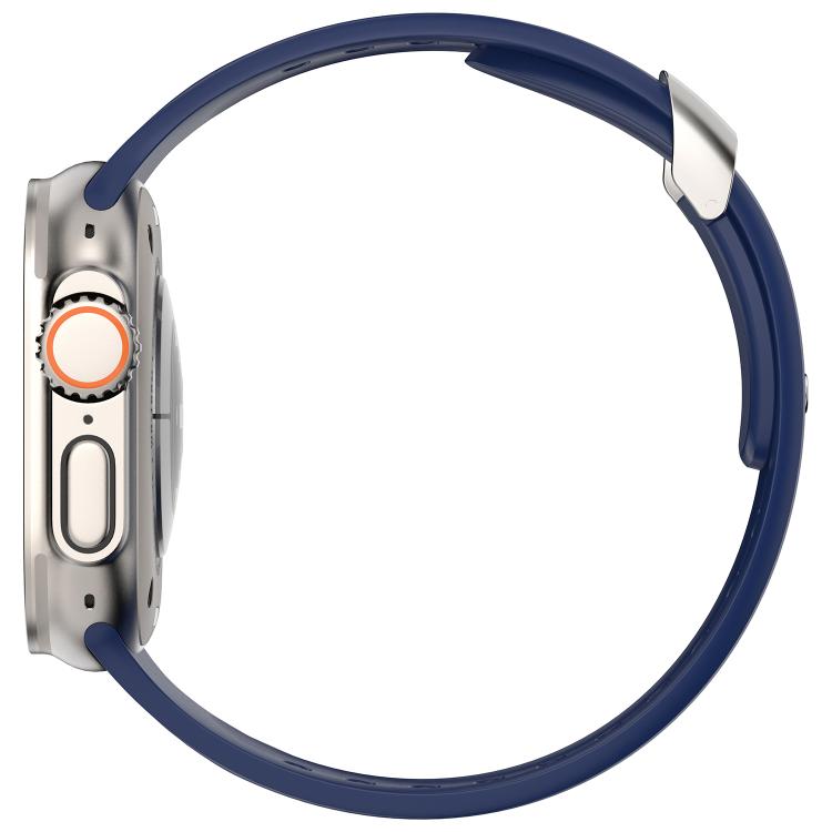 For Apple Watch 46mm / 49mm / 45mm / 44mm Explorer Silicone Watch Band