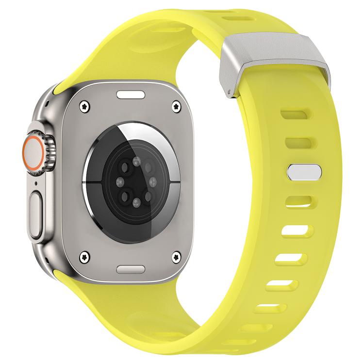 For Apple Watch 46mm / 49mm / 45mm / 44mm Explorer Silicone Watch Band