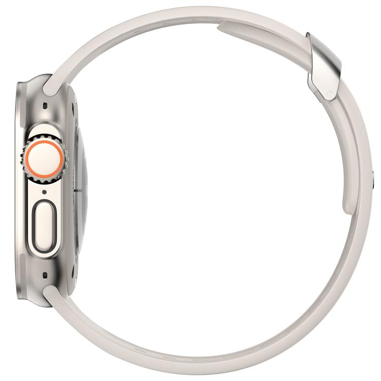For Apple Watch 46mm / 49mm / 45mm / 44mm Explorer Silicone Watch Band