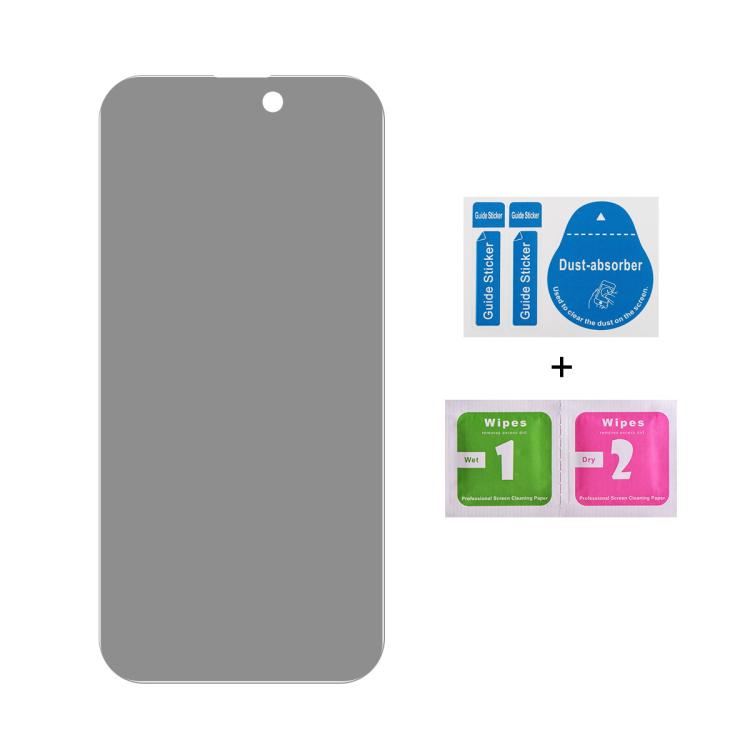 For iPhone 17 JUNSUNMAY 25pcs Privacy Screen Protector Tempered Glass Film