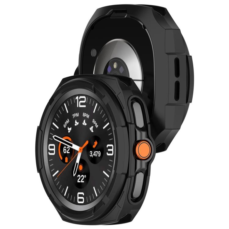 For Samsung Galaxy Watch8 Classic 46mm Hollow Armor Protector TPU Watch Protective Cover