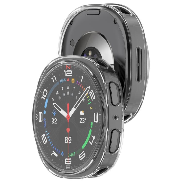 For Samsung Galaxy Watch 8 44mm All Coverage Electroplated TPU Watch Protective Case