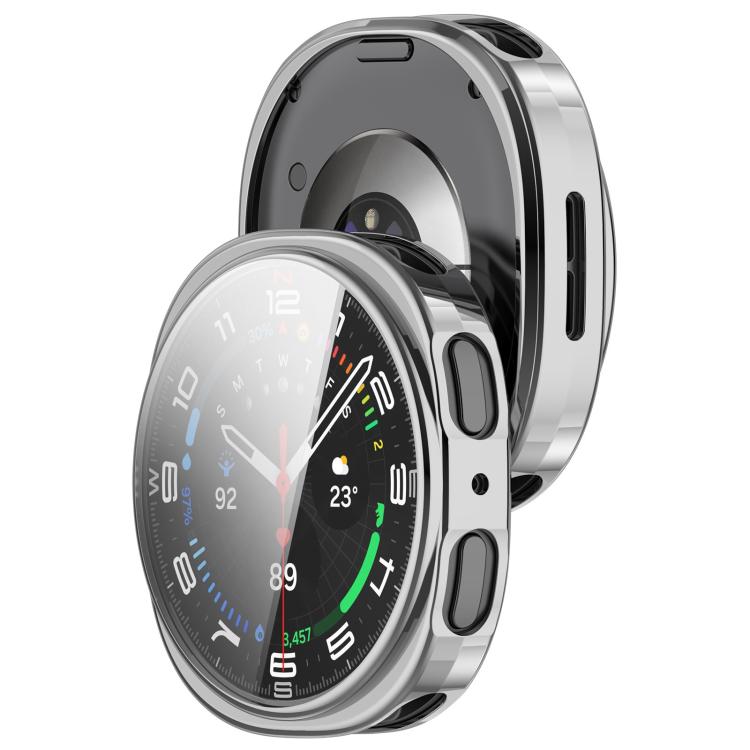 For Samsung Galaxy Watch 8 40mm All Coverage Electroplated TPU Watch Protective Case