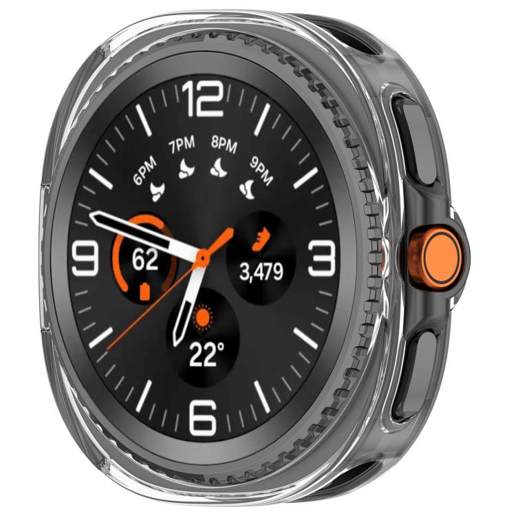 For Samsung Galaxy Watch8 Classic 46mm Half Coverage Hollow TPU Watch Protective Cover
