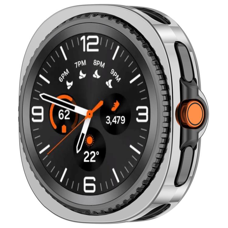 For Samsung Galaxy Watch8 Classic 46mm Half Coverage Hollow TPU Watch Protective Cover
