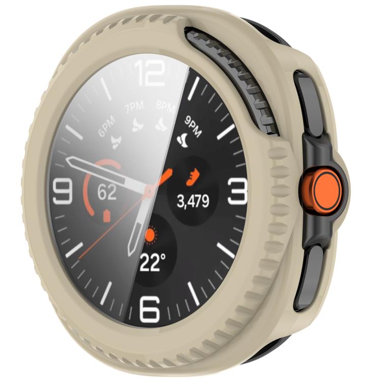 For Samsung Galaxy Watch8 Classic 46mm Tempered Film Integrated PC Watch Cover