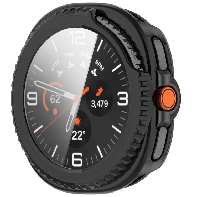 For Samsung Galaxy Watch8 Classic 46mm Tempered Film Integrated PC Watch Cover