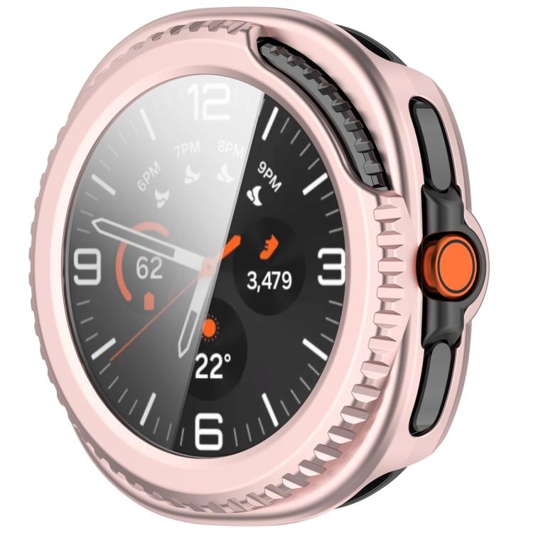 For Samsung Galaxy Watch8 Classic 46mm Tempered Film Integrated PC Watch Cover