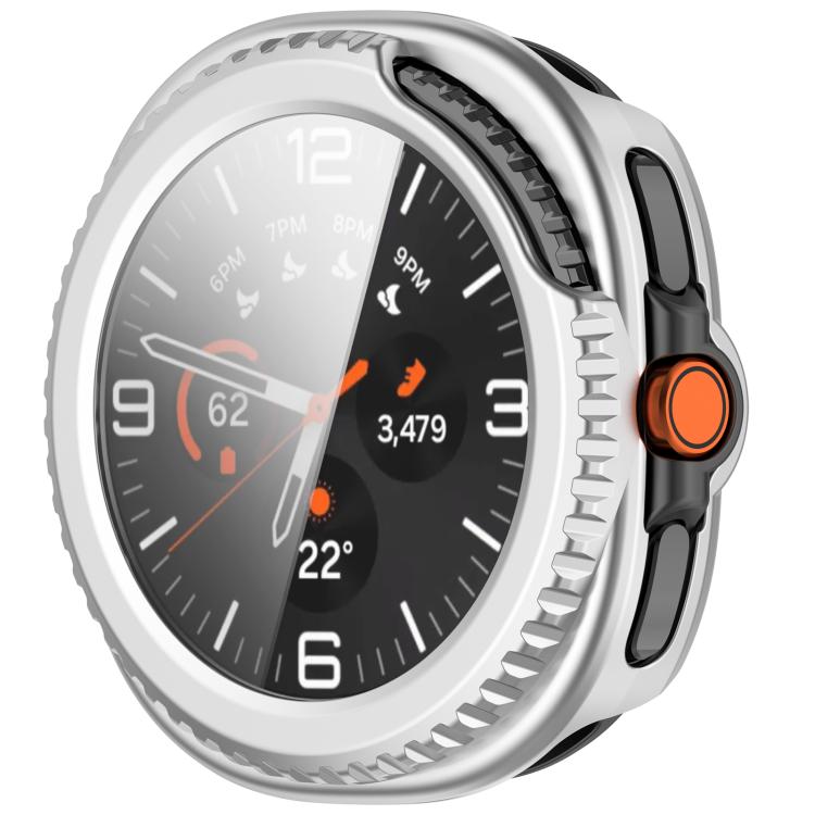 For Samsung Galaxy Watch8 Classic 46mm Tempered Film Integrated PC Watch Cover