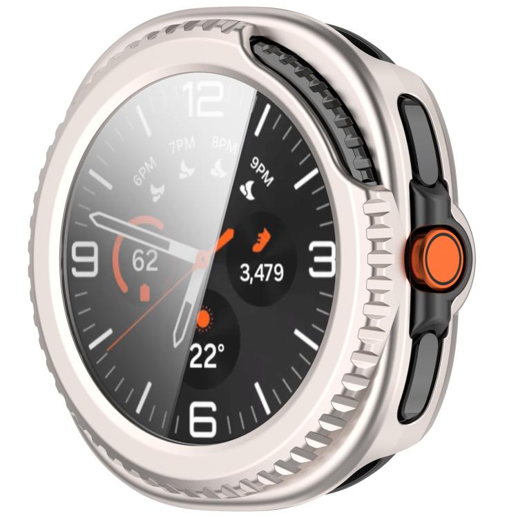 For Samsung Galaxy Watch8 Classic 46mm Tempered Film Integrated PC Watch Cover