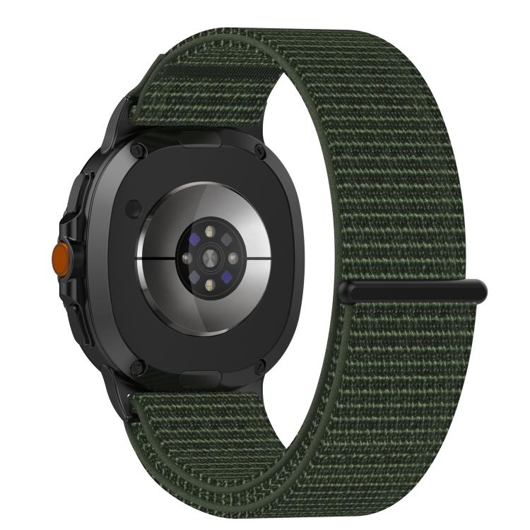 For Samsung Galaxy Watch8 / Watch8 Classic Nylon Hook and Loop Fastener Watch Band