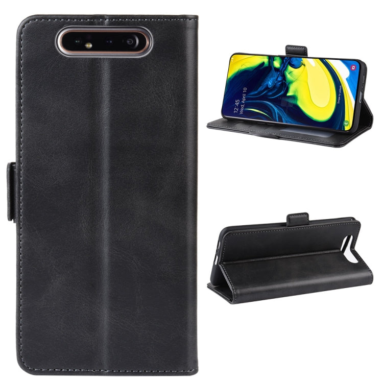 Wallet Stand Leather Cell Phone Case for Galaxy A80ï¼Œwith Wallet & Holder & Card Slots