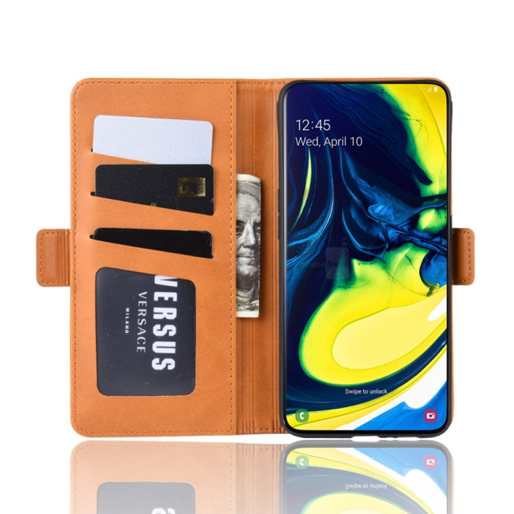 Wallet Stand Leather Cell Phone Case for Galaxy A80ï¼Œwith Wallet & Holder & Card Slots