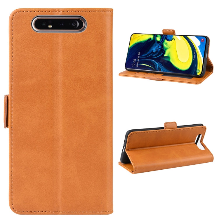 Wallet Stand Leather Cell Phone Case for Galaxy A80ï¼Œwith Wallet & Holder & Card Slots