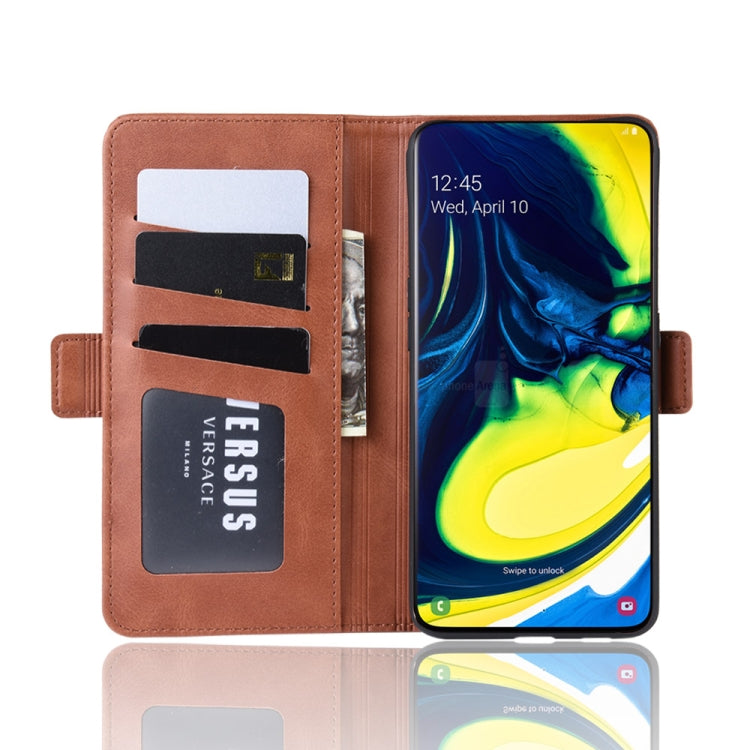 Wallet Stand Leather Cell Phone Case for Galaxy A80ï¼Œwith Wallet & Holder & Card Slots