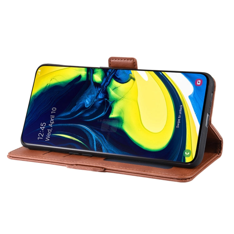 Wallet Stand Leather Cell Phone Case for Galaxy A80ï¼Œwith Wallet & Holder & Card Slots