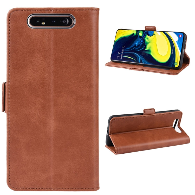 Wallet Stand Leather Cell Phone Case for Galaxy A80ï¼Œwith Wallet & Holder & Card Slots