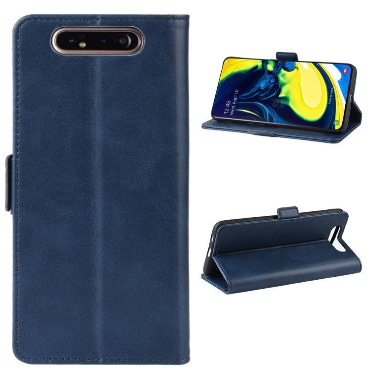 Wallet Stand Leather Cell Phone Case for Galaxy A80ï¼Œwith Wallet & Holder & Card Slots