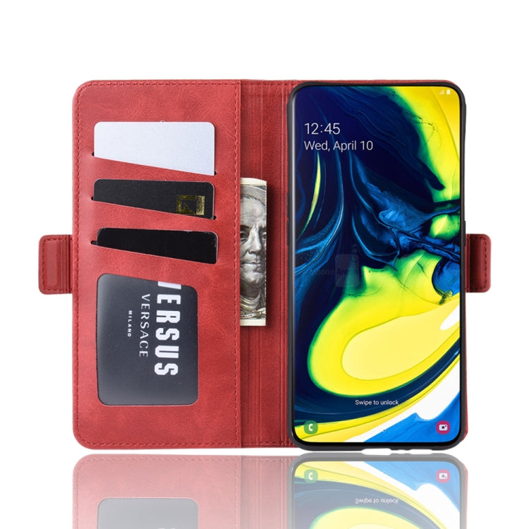 Wallet Stand Leather Cell Phone Case for Galaxy A80ï¼Œwith Wallet & Holder & Card Slots