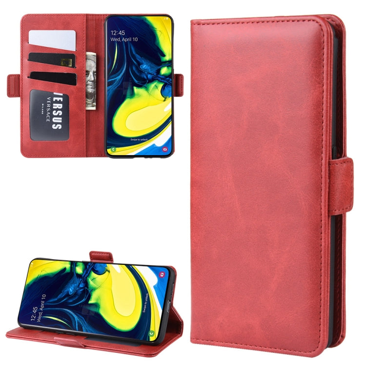 Wallet Stand Leather Cell Phone Case for Galaxy A80ï¼Œwith Wallet & Holder & Card Slots