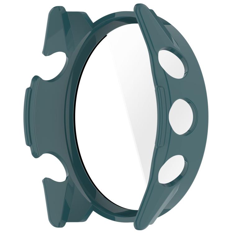 For Garmin Forerunner 570 47mm Tempered Film Integrated PC Watch Case