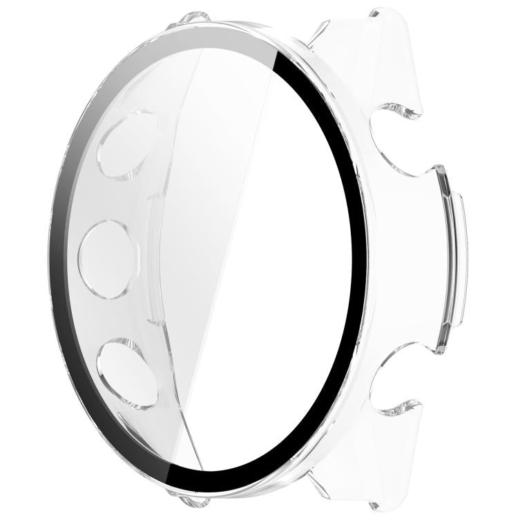 For Garmin Forerunner 570 47mm Tempered Film Integrated PC Watch Case