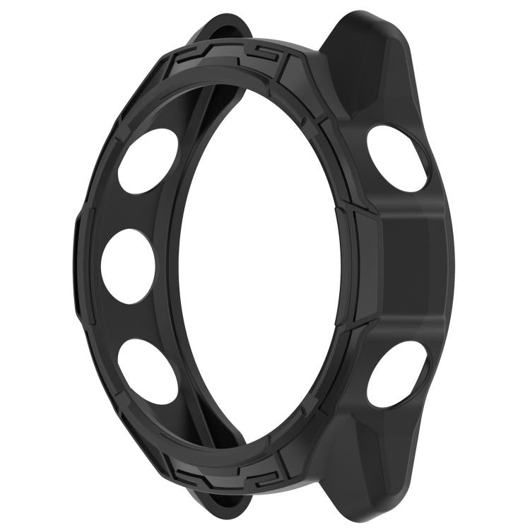 For Garmin Forerunner 970 Hollow Armor Half Coverage TPU Watch Protective Case