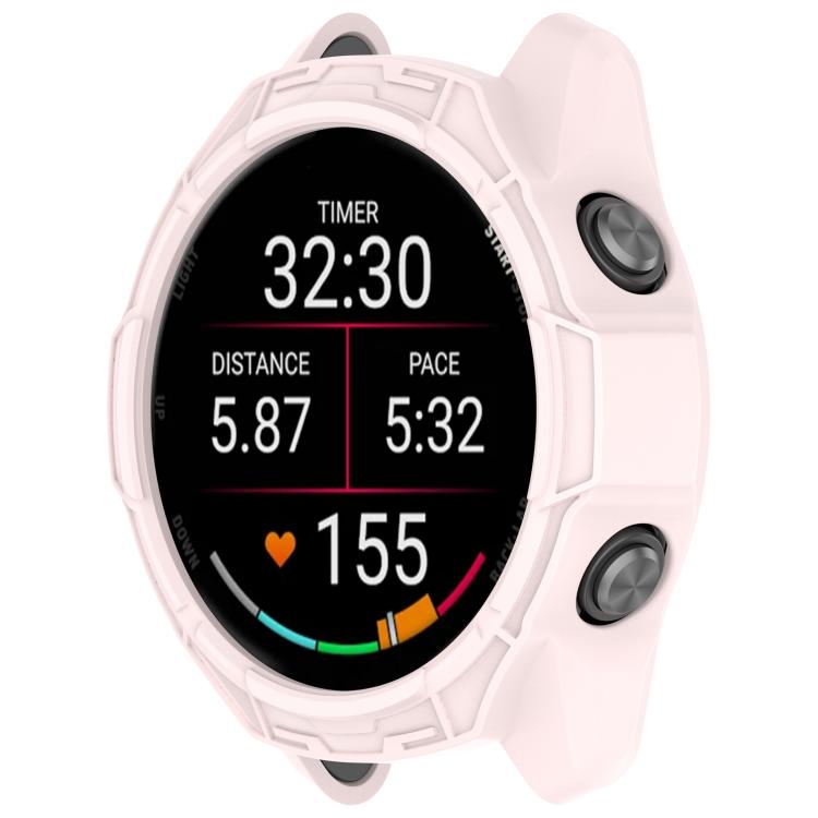 For Garmin Forerunner 970 Hollow Armor Half Coverage TPU Watch Protective Case