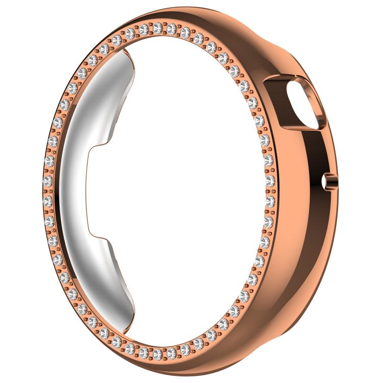 For Honor Watch Fit Single Row Diamond Half Coverage Hollow TPU Watch Case