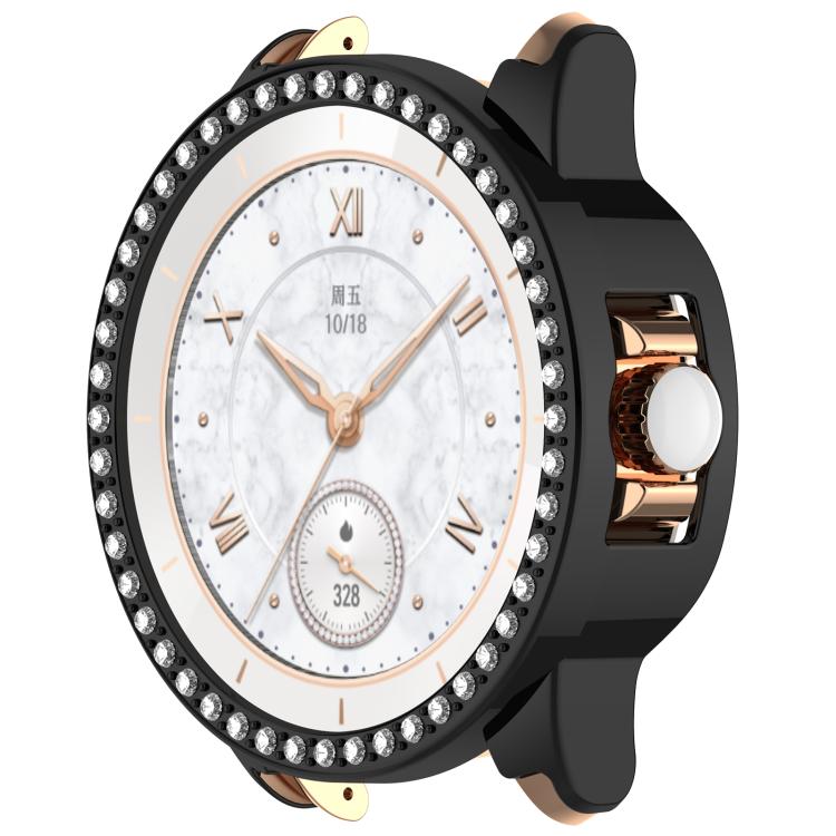 For Honor ROSSINI 2e Single Row Diamond Half Coverage Hollow TPU Watch Case