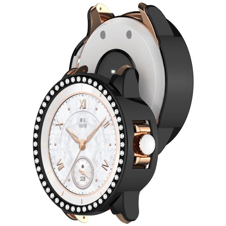 For Honor ROSSINI 2e Single Row Diamond Half Coverage Hollow TPU Watch Case