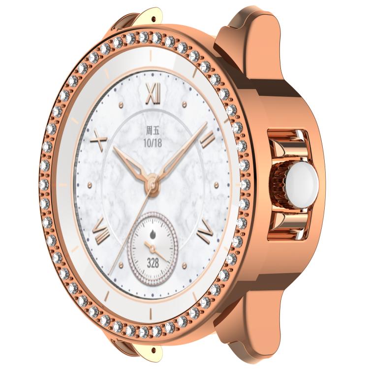 For Honor ROSSINI 2e Single Row Diamond Half Coverage Hollow TPU Watch Case