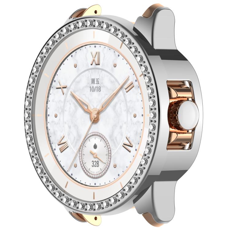 For Honor ROSSINI 2e Single Row Diamond Half Coverage Hollow TPU Watch Case