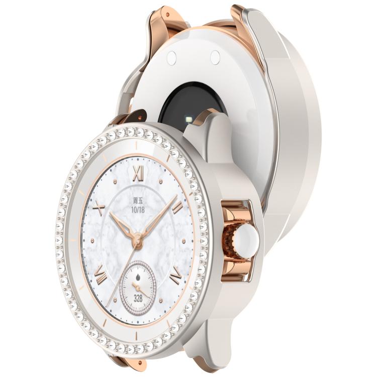For Honor ROSSINI 2e Single Row Diamond Half Coverage Hollow TPU Watch Case